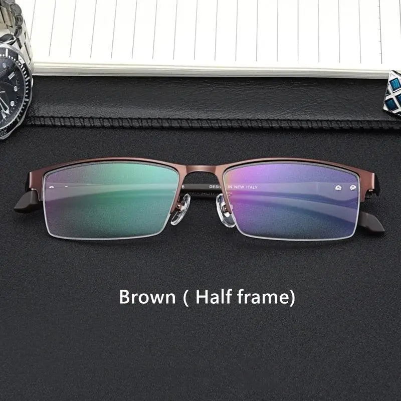 Men's Full Rim Alloy Prescription Glasses 66071/66085 — view 5 | Rx Spectacle