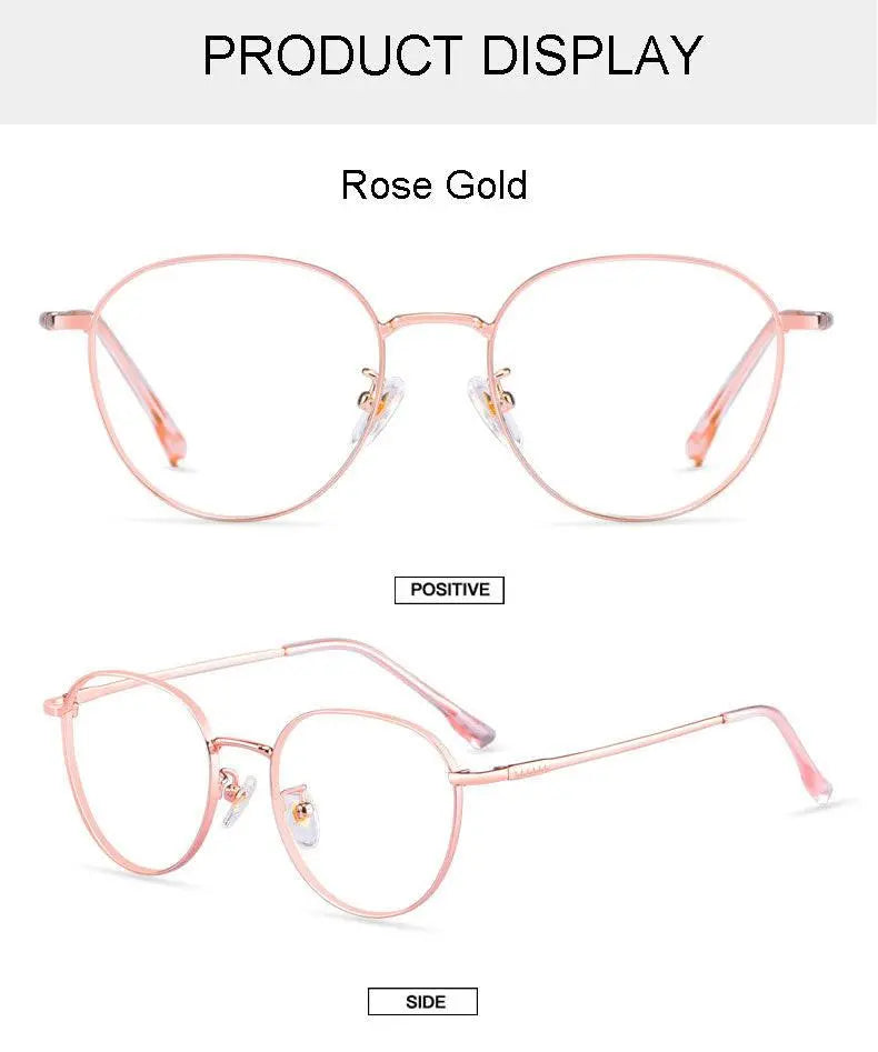 Unisex Polygon Full Rim Titanium Prescription Glasses 80047 — view 12 | Rx Spectacle
