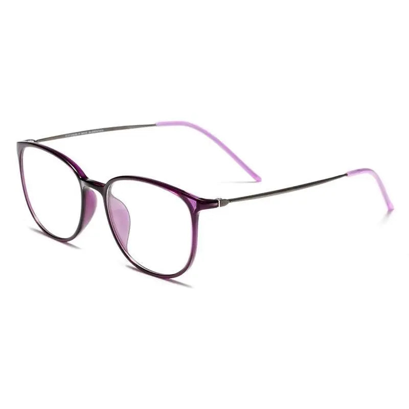 Unisex Full Rim Titanium Prescription Glasses 2212B — view 8 | Rx Spectacle