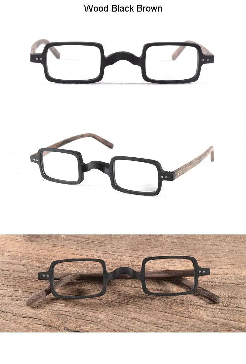 Unisex Square Full Rim Acetate Prescription Glasses Ft6016 — view 13 | Rx Spectacle
