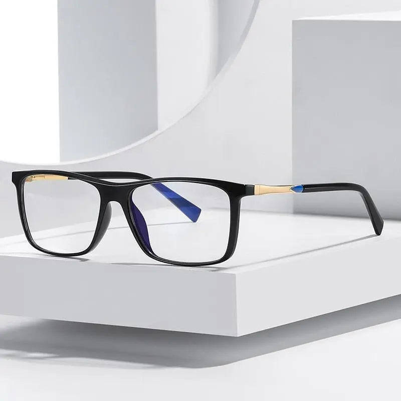 Unisex Square Full Rim Acetate Prescription Glasses 2085 — view 2 | Rx Spectacle