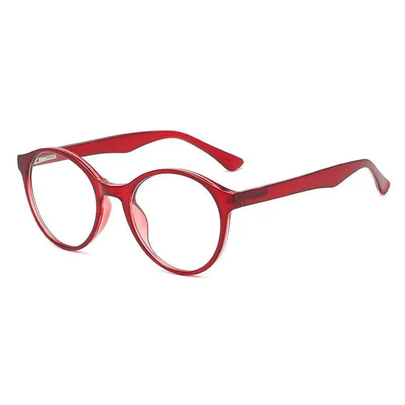 Unisex Round Full Rim Acetate Prescription Glasses 8823 — view 10 | Rx Spectacle