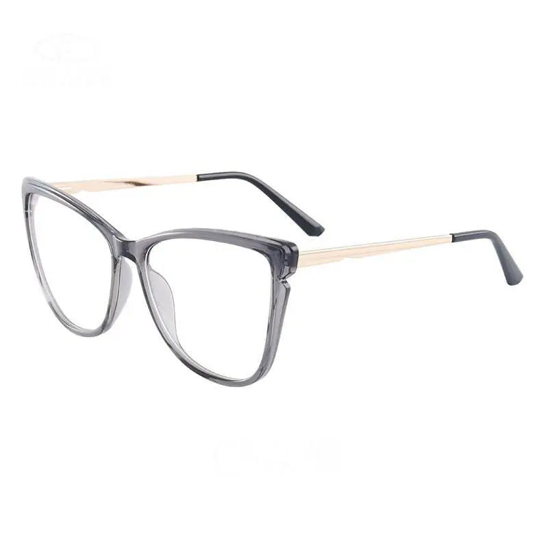 Women's Cat Eye Full Rim TR90 Prescription Glasses 7021 — view 3 | Rx Spectacle