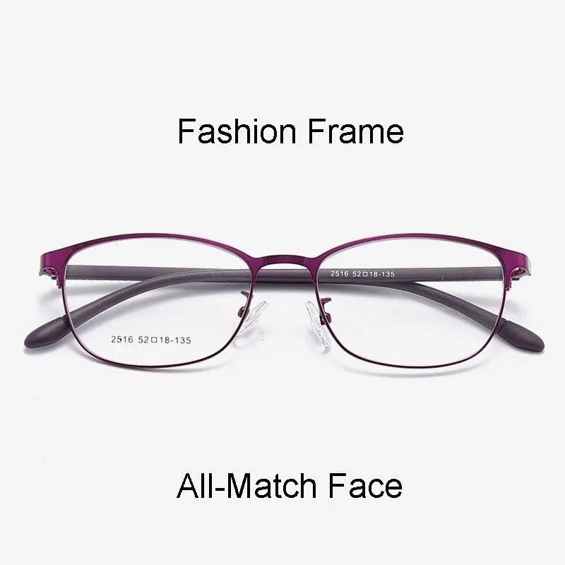 Unisex Full Rim Alloy Prescription Glasses 2516 — view 2 | Rx Spectacle