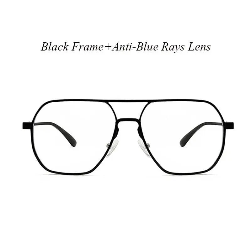 Unisex Square Full Rim TR90 Prescription Glasses 8692 — view 9 | Rx Spectacle