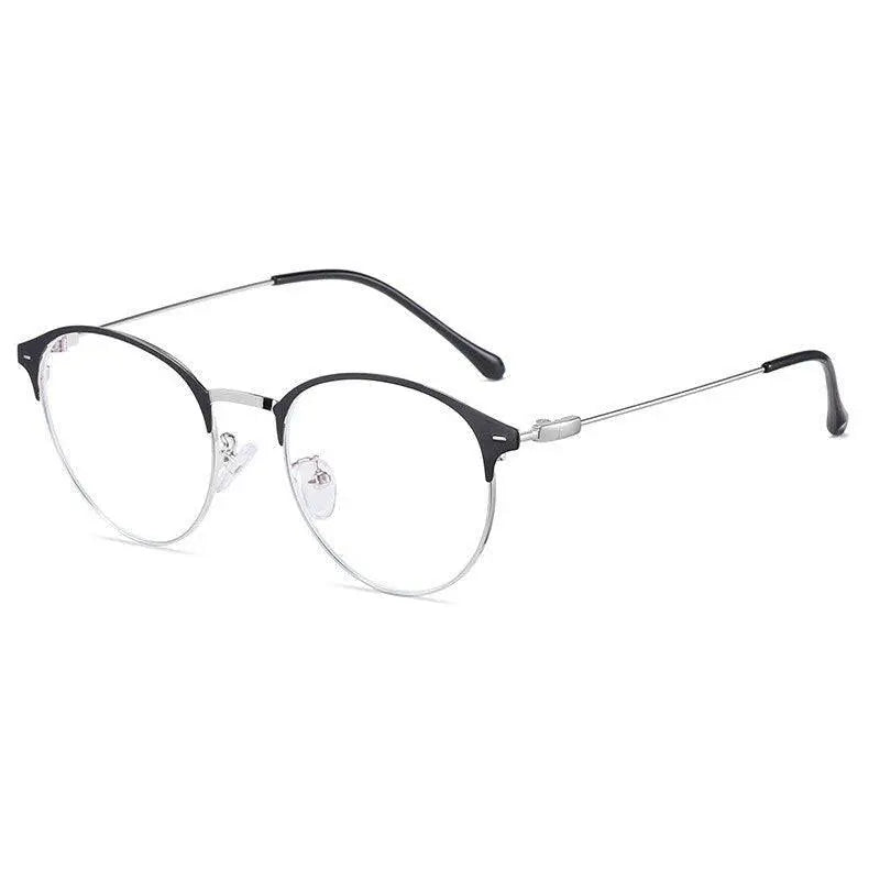 Unisex Round Full Rim Acetate Prescription Glasses Zy9811 — view 8 | Rx Spectacle