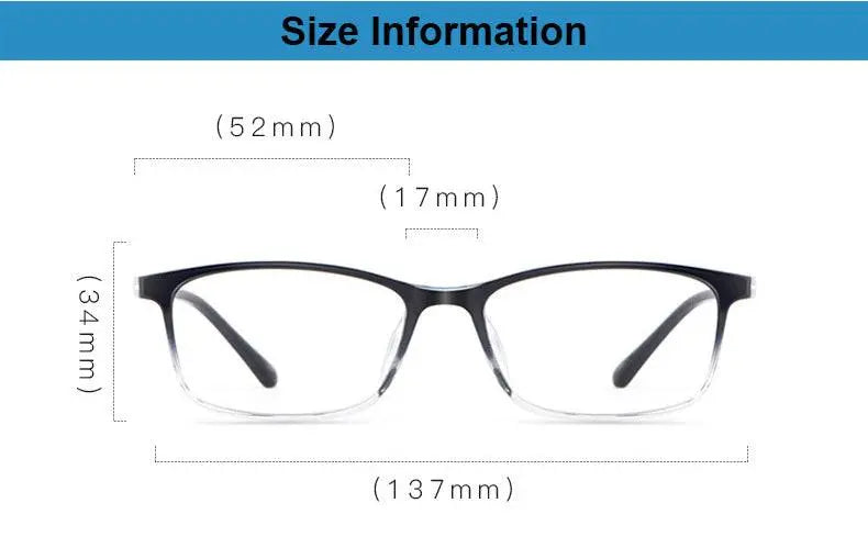 Women's Square Full Rim Acetate Prescription Glasses 6631 — view 11 | Rx Spectacle