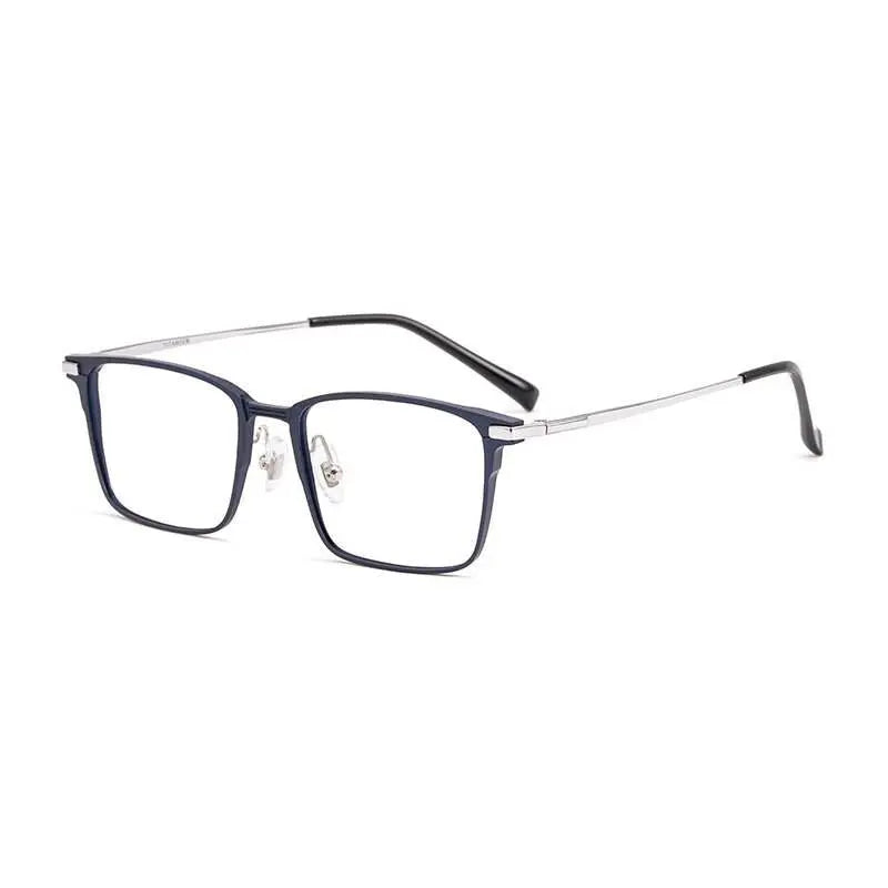 Unisex Square Full Rim Alloy Prescription Glasses 5051 — view 4 | Rx Spectacle