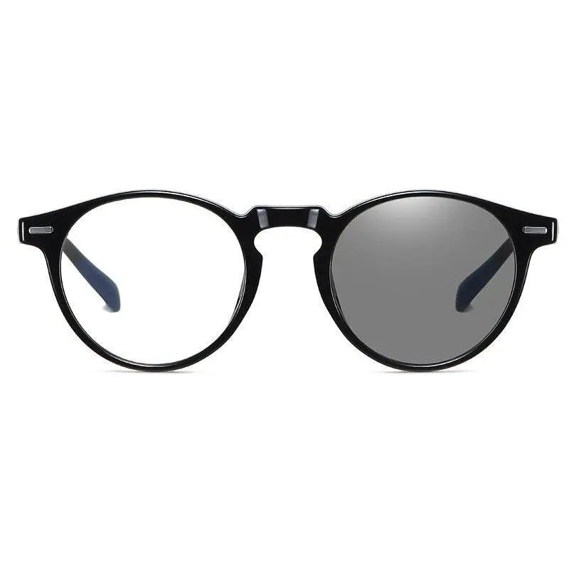 Unisex Round Full Rim TR90 Prescription Glasses 3512 — view 8 | Rx Spectacle