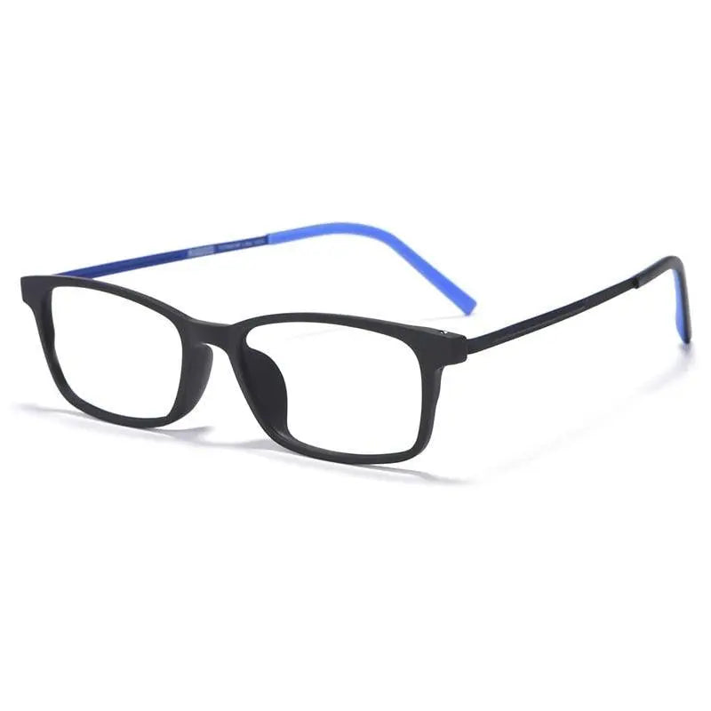 Unisex Full Rim Titanium Prescription Glasses 8802 — view 9 | Rx Spectacle
