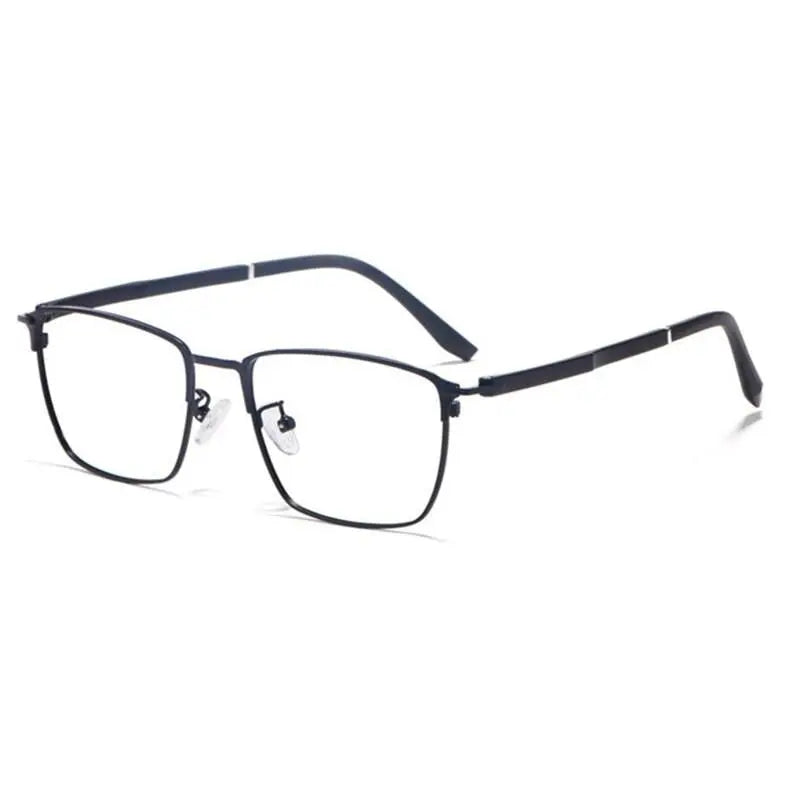 Unisex Square Full Rim Alloy Prescription Glasses 3007 — view 7 | Rx Spectacle