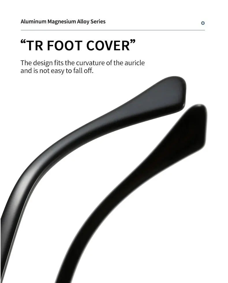 Unisex Full Rim Aluminum Prescription Glasses 9170 — view 17 | Rx Spectacle