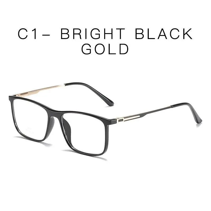 Men's Square Full Rim TR90 Prescription Glasses 8719 — view 2 | Rx Spectacle