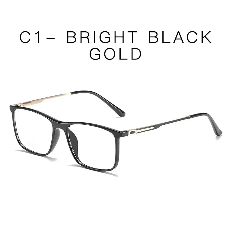 Unisex Square Full Rim TR90 Prescription Glasses 8719 — view 6 | Rx Spectacle