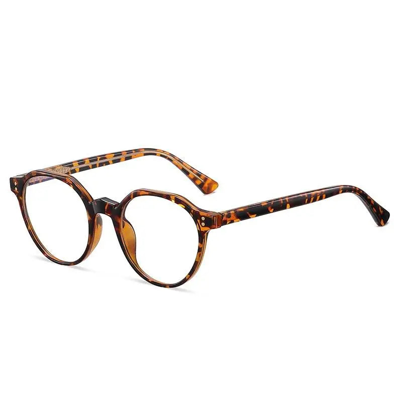 Unisex Round Full Rim TR90 Prescription Glasses 2084 — view 2 | Rx Spectacle