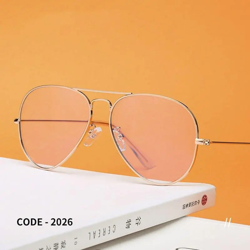 Unisex Round Full Rim Alloy Double Bridge Prescription Glasses 2026 — view 10 | Rx Spectacle