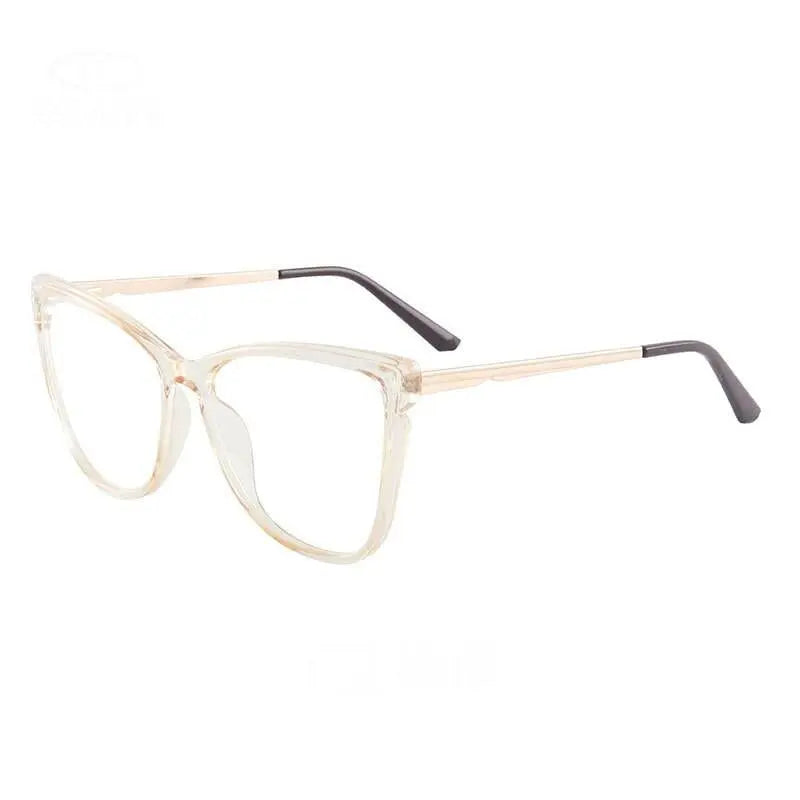 Women's Cat Eye Full Rim TR90 Prescription Glasses 7021 — view 6 | Rx Spectacle
