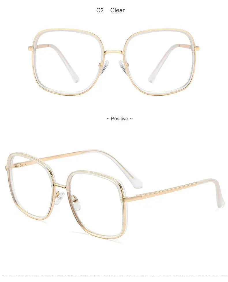 Women's Square Full Rim TR90 Prescription Glasses 95305 — view 19 | Rx Spectacle