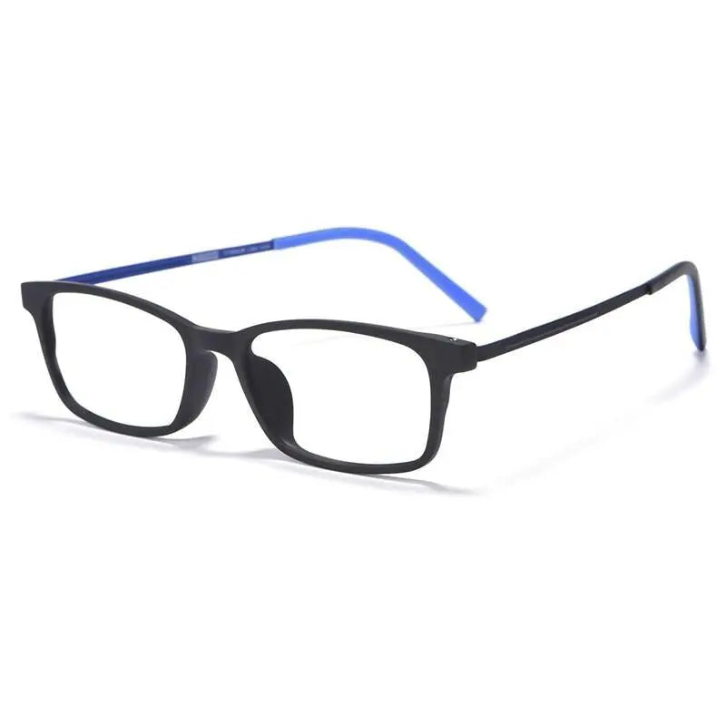 Unisex Full Rim Titanium Prescription Glasses 8802 — view 6 | Rx Spectacle