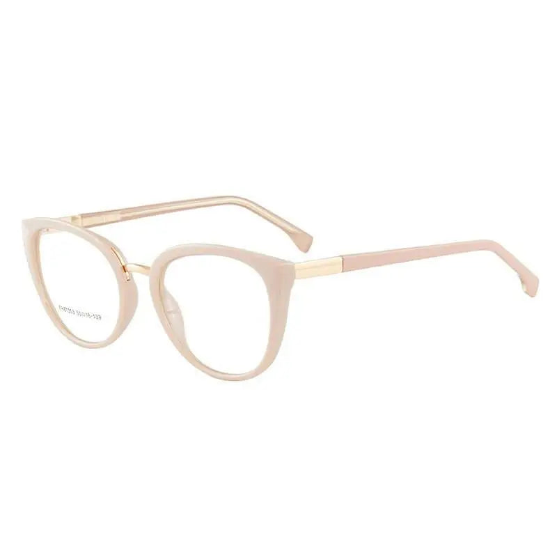 Women's Cat Eye Full Rim Acetate Prescription Glasses 7003 — view 4 | Rx Spectacle