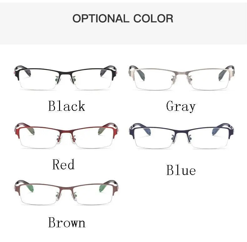 Unisex Semi-Rimless TR90 Prescription Glasses Xs505 — view 11 | Rx Spectacle
