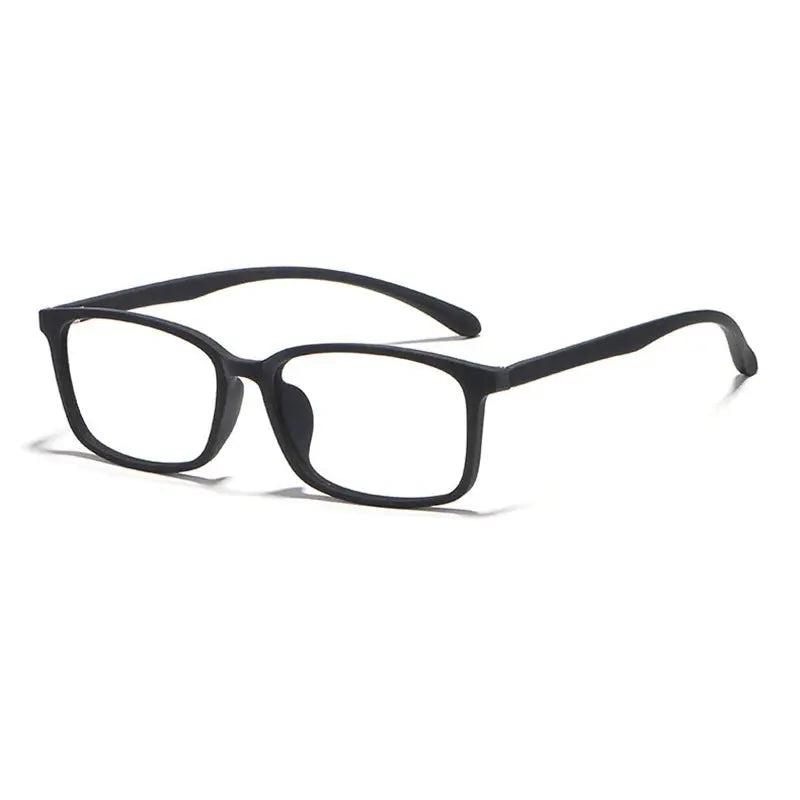 Unisex Square Full Rim Titanium Prescription Glasses 98007 — view 3 | Rx Spectacle