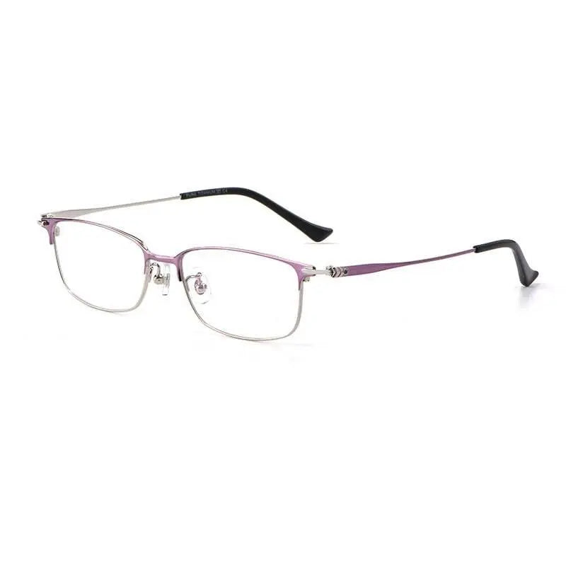 Women's Full Rim Titanium Prescription Glasses 86061 — view 5 | Rx Spectacle