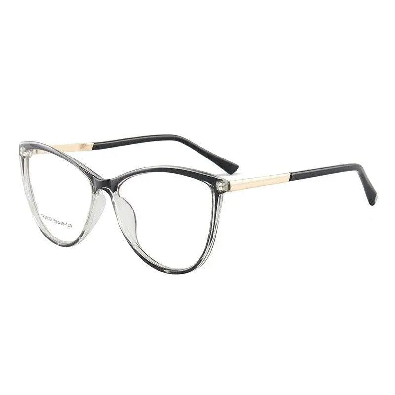Women's Cat Eye Full Rim TR90 Prescription Glasses TR7001 — view 3 | Rx Spectacle