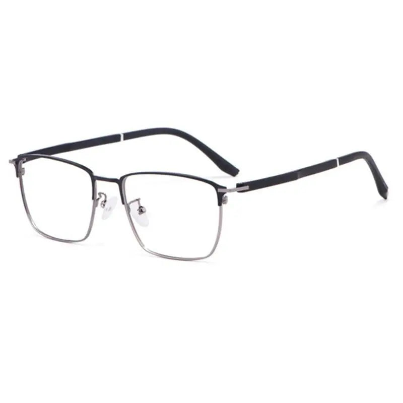 Unisex Square Full Rim Alloy Prescription Glasses 3007 — view 4 | Rx Spectacle