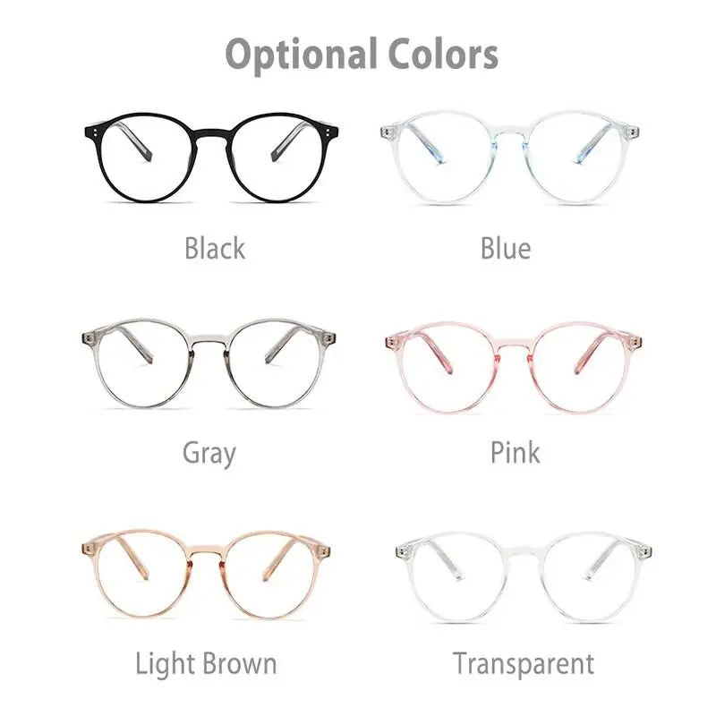 Unisex Round Full Rim TR90 Prescription Glasses 210 — view 9 | Rx Spectacle