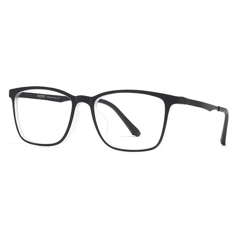 Unisex Square Full Rim Ultem Prescription Glasses 8808 — view 4 | Rx Spectacle