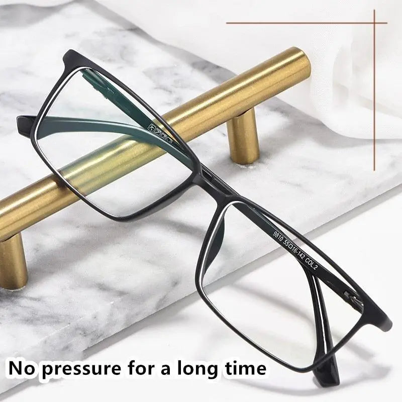 Men's Full Rim Stainless Steel Prescription Glasses 9810 — view 2 | Rx Spectacle