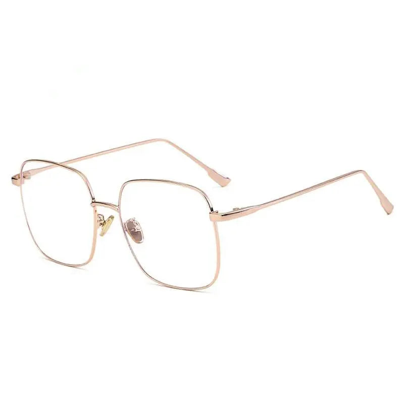 Unisex Square Full Rim Alloy Prescription Glasses 8810 — view 5 | Rx Spectacle