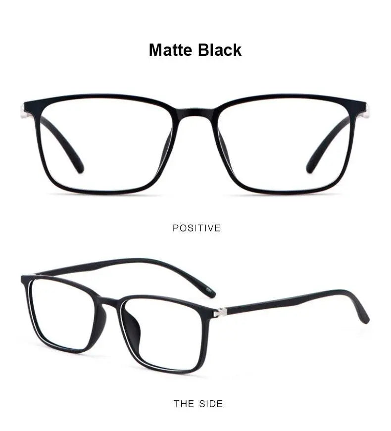 Unisex Square Full Rim TR90 Prescription Glasses 6633 — view 19 | Rx Spectacle