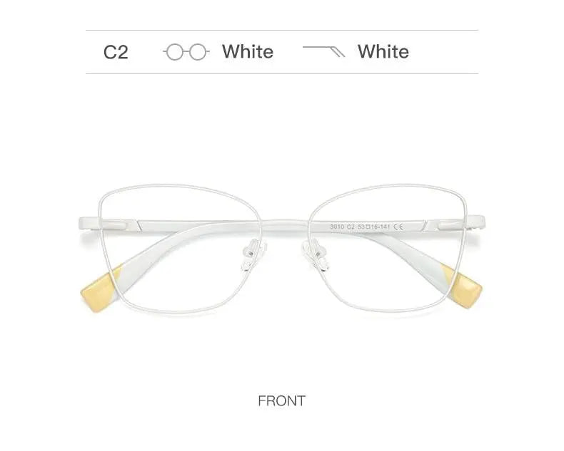 Unisex Square Full Rim Alloy Prescription Glasses 3010 — view 21 | Rx Spectacle
