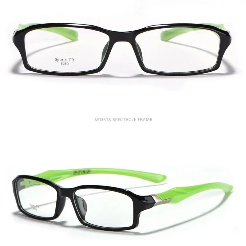 Men's Full Rim TR90 Sports Glasses 6059 — view 2 | Rx Spectacle
