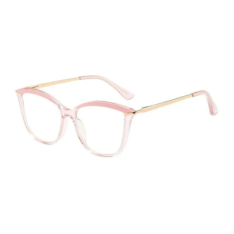 Women's Cat Eye Full Rim TR90 Prescription Glasses 2036 — view 10 | Rx Spectacle