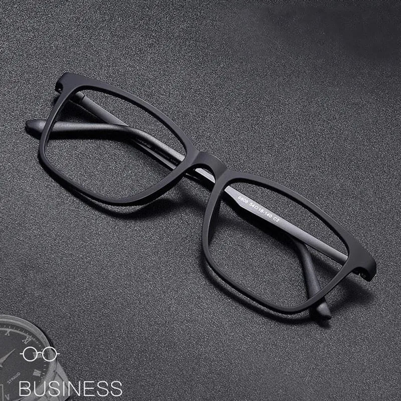 Unisex Square Full Rim Ultem Prescription Glasses 8808 — view 2 | Rx Spectacle