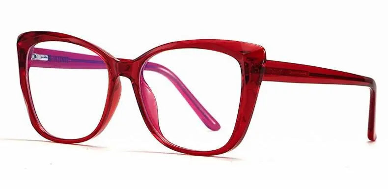 Unisex Cat Eye Full Rim TR90 Prescription Glasses 2001 — view 30 | Rx Spectacle