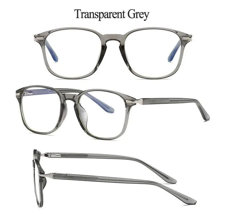 Unisex Square Full Rim TR90 Prescription Glasses 2047 — view 18 | Rx Spectacle