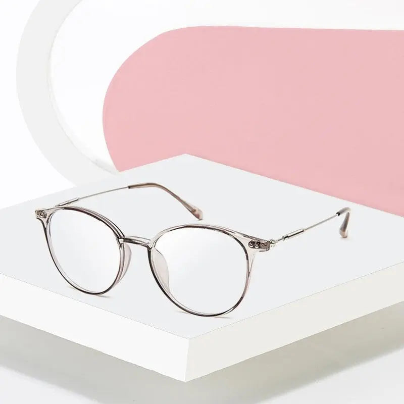 Unisex Round Full Rim Acetate Prescription Glasses — view 1 | Rx Spectacle