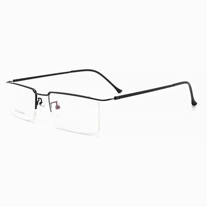 Women's Browline Semi-Rimless Alloy Prescription Glasses 25337 — view 1 | Rx Spectacle