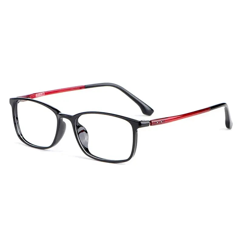 Women's Square Full Rim TR90 Prescription Glasses 498017 — view 3 | Rx Spectacle