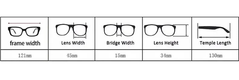 Unisex Square Full Rim TR90 Prescription Glasses 12559 — view 2 | Rx Spectacle