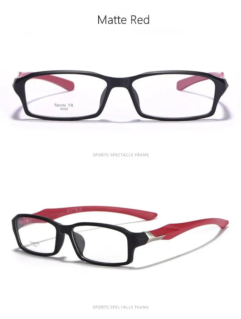 Men's Full Rim TR90 Sports Glasses 6059 — view 11 | Rx Spectacle