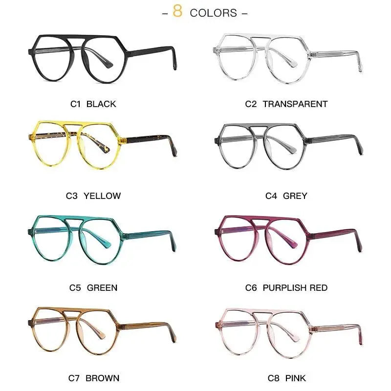 Unisex Full Rim TR90 Prescription Glasses 2033 — view 11 | Rx Spectacle