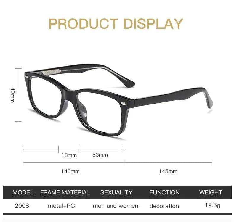Women's Square Full Rim Acetate Prescription Glasses 2008 — view 13 | Rx Spectacle