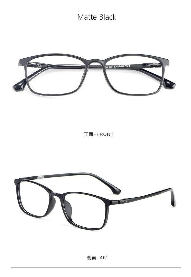 Unisex Full Rim Ultem Prescription Glasses 9801 — view 14 | Rx Spectacle