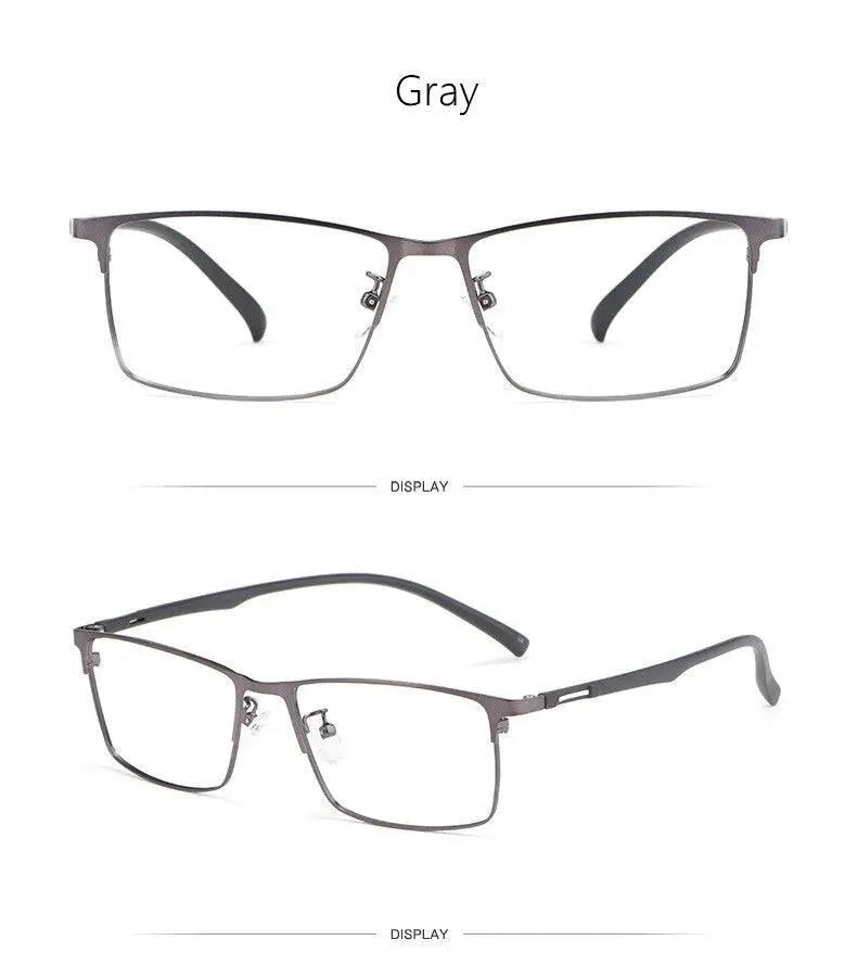 Men's Full Rim Alloy Prescription Glasses 89028 — view 13 | Rx Spectacle
