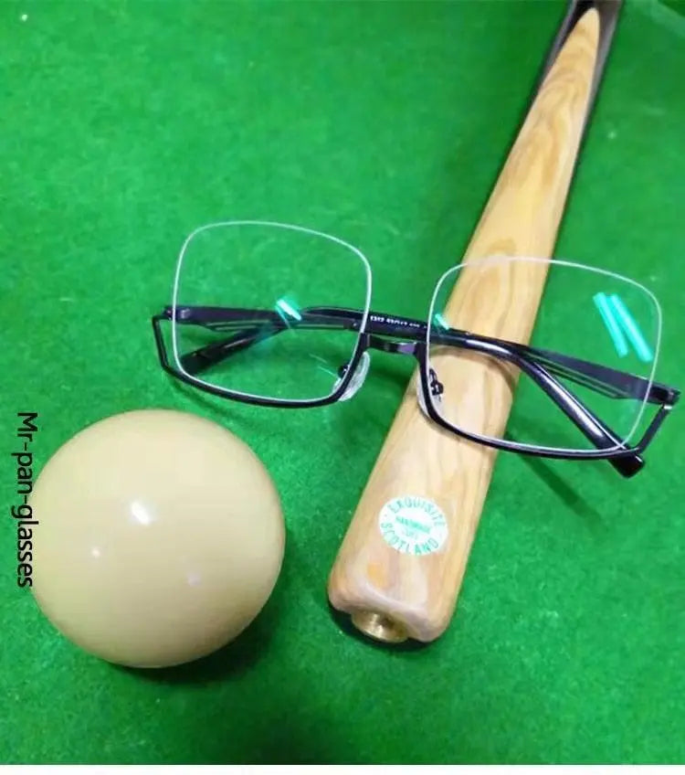 Men's Semi-Rimless Alloy Prescription Glasses YS01 — view 8 | Rx Spectacle